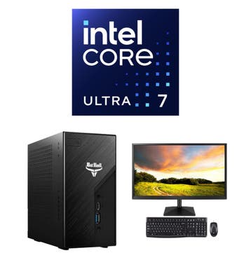 BitBull All in one Mini PC met 27 QHD monitor|Intel Core..., Informatique & Logiciels, Ophalen of Verzenden