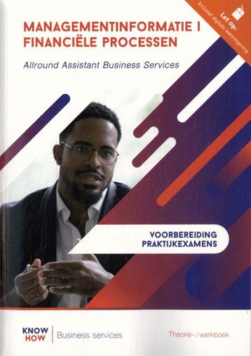 Managementinformatie | Financiële processen | combipakket, Verzenden, Zo goed als nieuw