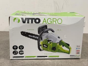 Veiling - Vito kettingzaag 500mm 3200 tpm 62cc Agro, Gebruikt