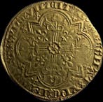 Belgian States, Duchy of Brabant. Gold noble 1357-1371