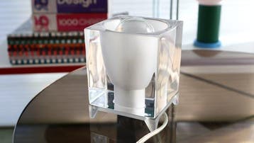 Fabbian - Roberto Pamio - Tafellamp - Ice-cube - Glas