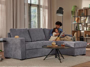 Zetel vanaf €412.-  | Grijze Hoeksalon, Nieuw