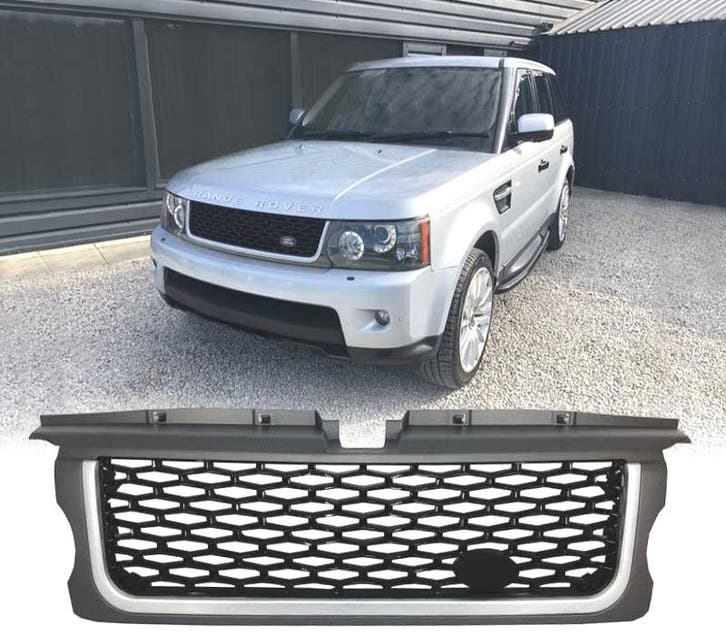 CALANDRE RANGE ROVER SPORT 05-09 LOOK AUTOBIOGRAPHY PLATINIU, Autos : Pièces & Accessoires, Carrosserie & Tôlerie, Envoi