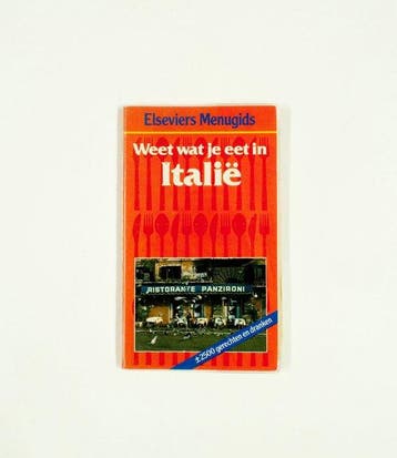Weet wat je eet in Italië, Boeken, Reisgidsen, Verzenden, Nieuw