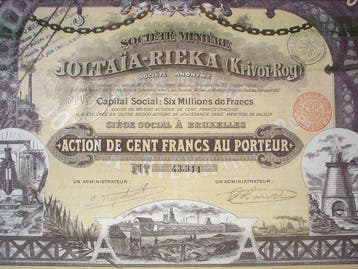 Oekraïne. Societe Miniere Joltaia - Rieka ( Krivoi Rog ),