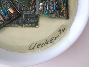 Günther Uecker (1930-2025) - Electronic Salat - Unikat