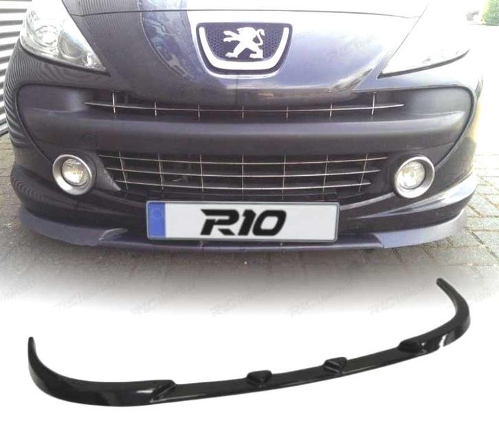 Spoiler Lame Pare-Chocs Avant Pour Peugeot 207 06-12, Autos : Pièces & Accessoires, Carrosserie & Tôlerie, Envoi
