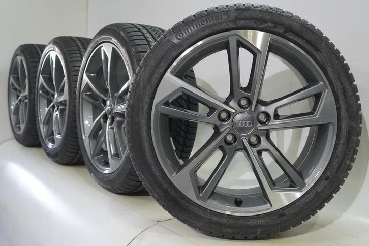 Audi A4 S4 B9 8W 18 inch velgen Continental Winterbanden Nie, Autos : Pièces & Accessoires, Pneus & Jantes, Enlèvement ou Envoi