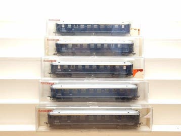 Fleischmann H0 - 5154 - Modeltrein personenwagen (5) - 5x, Nieuw