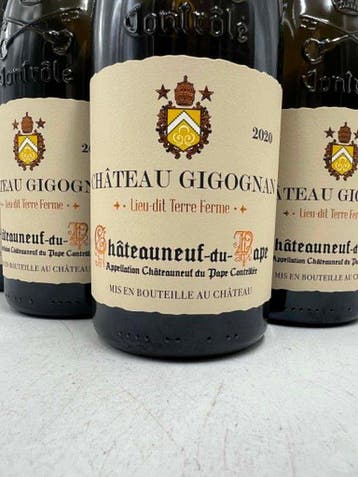 2020 Chateau Gigognan lieu dit Terre Ferme blanc -