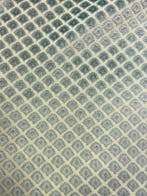 Prachtige jacquard fluweel met een klein geometrisch