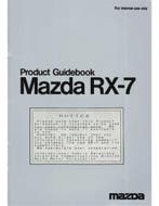 1992 MAZDA RX-7 PRODUCT GUIDEBOOK BROCHURE ENGELS, Nieuw