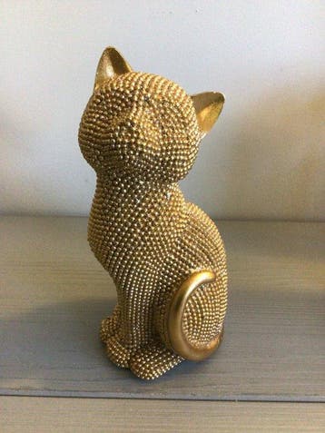 Sculpture, Lief Kattenduo - 14 cm - Résine