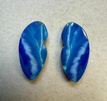 Opaal Cabochon - Hoogte: 18.5 mm - Breedte: 9 mm- 1.48 g -