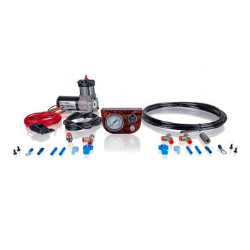 Compressorset Oluve 215 | wortelnoten glanzend manometerpane, Verzenden