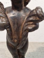 sculptuur, Putto con in mano cornocopie - 36 cm - Aardewerk, Antiek en Kunst