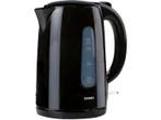Domo -  Waterkoker - 1.7 Liter Zwart, 1 tot 2 liter, Verzenden, Nieuw, Draadloos