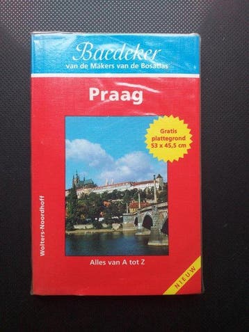 Praag + stadsplattegrond - Kappert, Boeken, Verzenden, Nieuw