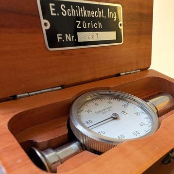 E. Schiltknecht - E. Schiltknecht, Ing. hardheidsmeter -