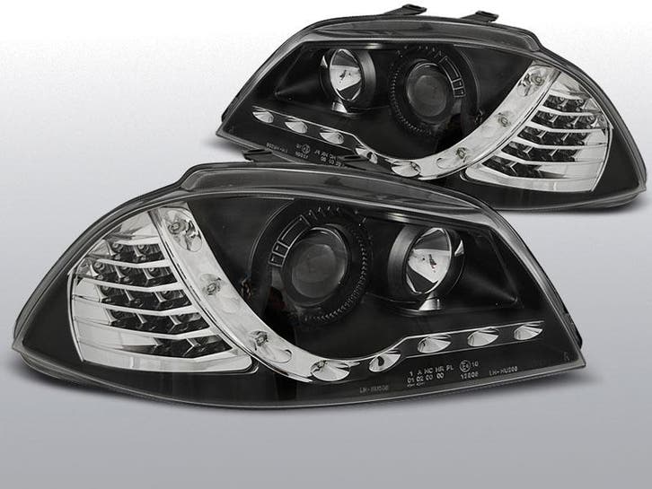 Koplampen LED DRL | geschikt voor Seat Ibiza 6L 2002-2008 |, Auto-onderdelen, Verlichting, Nieuw, Seat, Verzenden