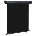 vidaXL Balkonscherm 145x250 cm zwart, Verzenden, Nieuw