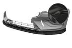 Cupspoiler voor Volvo S60 (3e gen) / V60 (2e gen) CSL830-G, Verzenden, Nieuw