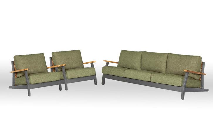 Suns Siena loungeset forest green * SALE * |, Tuin en Terras, Tuinsets en Loungesets