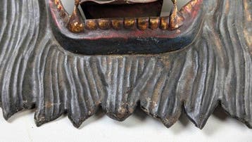 Leeuwen masker - Nepal (Zonder minimumprijs)