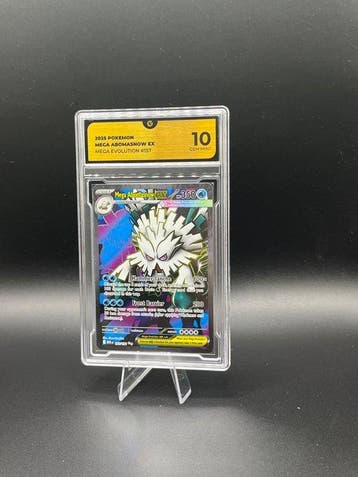 Pokémon - 1 Graded card - Mega Abomasnow ex 157 Mega