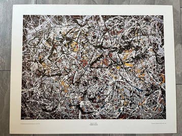 Jackson Pollock (1912-1956), after - Mural 1950 - Jaren 1980