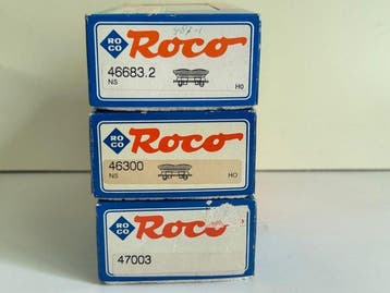 Roco H0 - 46683.2/46300/47003 - Wagon de marchandises pour, Nieuw