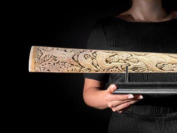 Geen reserveringsprijs - Prachtige grote met de hand, Antiek en Kunst