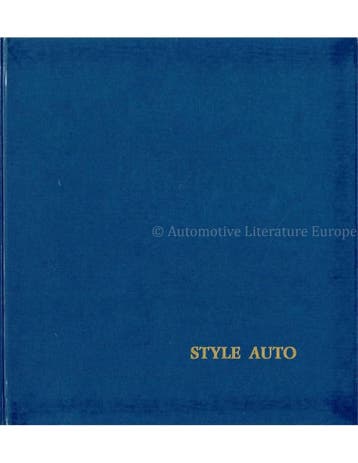 1965 STYLE AUTO 7 - ARCHITETTURA DELLA CARROZZERIA - BOEK, Ophalen of Verzenden, Nieuw