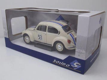 Solido 1:18 - Modelauto - Volkswagen Beetle Herbie, Hobby & Loisirs créatifs, Voitures miniatures | 1:5 à 1:12