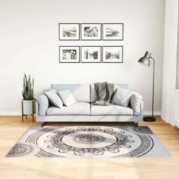 vidaXL Vloerkleed wasbaar 120x180 cm meerkleurig, Verzenden