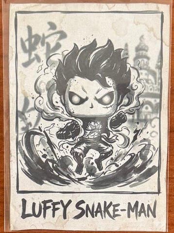 Funko - Funko Pop - One Piece - Snake-man Luffy #1266 - Tony