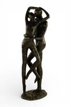 Ben Wouters (XX) - Sculpture, Kissing Couple - 55 cm -