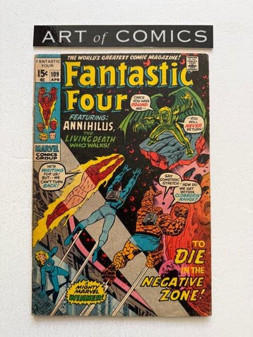 Fantastic Four #109, #110 - Annihilus, Nega-Man appearance -, Boeken, Nieuw