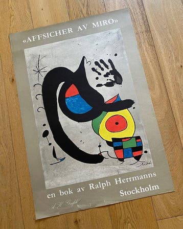 Joan Miró - Joan Miró – «Affischer av Miró» – 1975 - Jaren