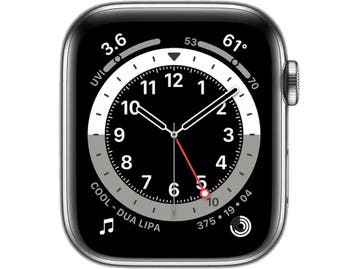 Apple Watch Series 6 40 mm roestvrij stalen kast zilver, Verzenden