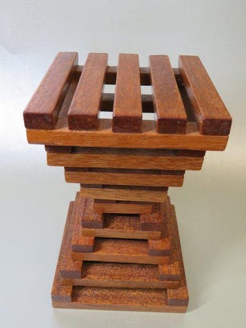 Table à plantes - Bois - École dAmsterdam
