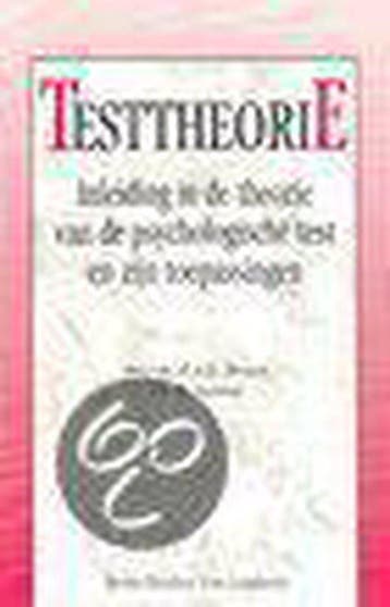 Testtheorie - Drenth, Verzenden, Nieuw