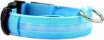 2dekans | Lichtgevende Halsband LED Maat XL 42 - 56 cm USB, Ophalen of Verzenden