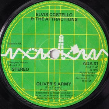 Elvis Costello &amp; The Attractions - Olivers Army, Verzenden, Gebruikt