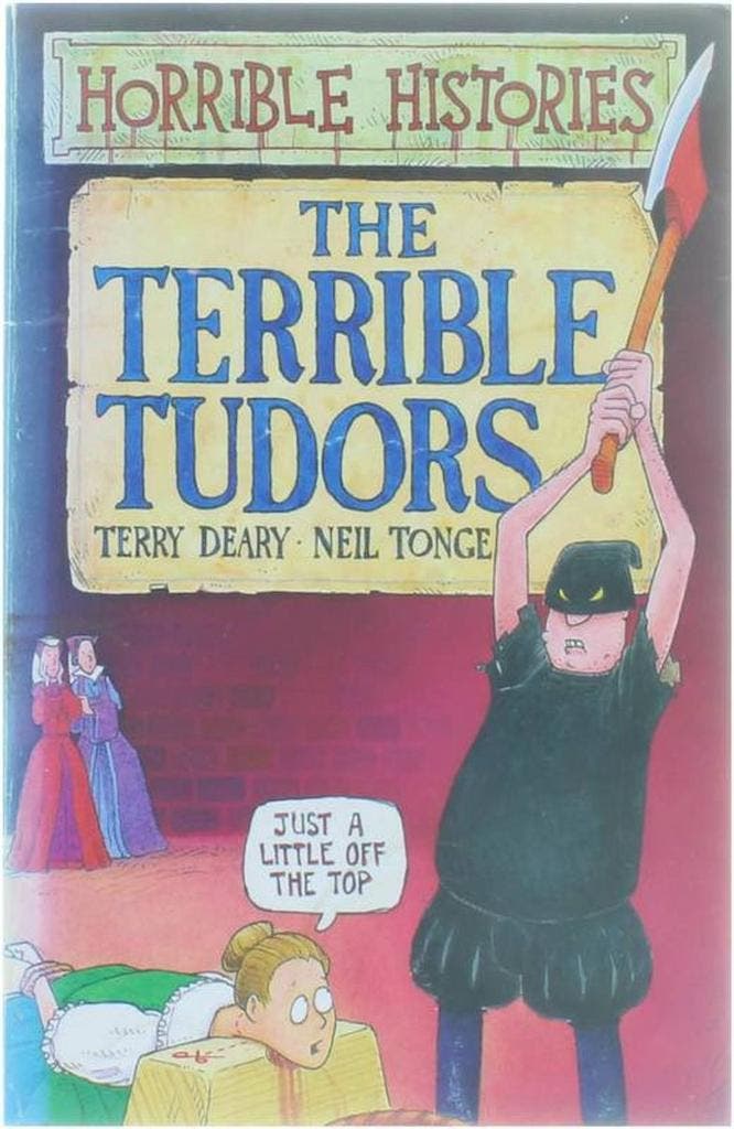 The Terrible Tudors 9780590552905 Terry Deary, Livres, Langue | Anglais, Envoi