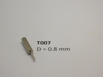 micromotor T007 Vervangingsstift voor T005 0.8 mm, Verzenden, Overige typen