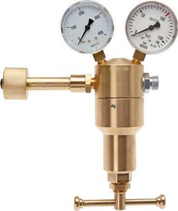 Detendeur de bouteille dazote 200 bar avec plage de reglage, Verzenden
