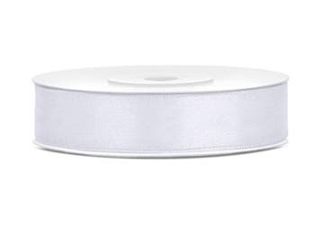 Satijn Lint Wit 12mm 25m, Verzenden, Nieuw