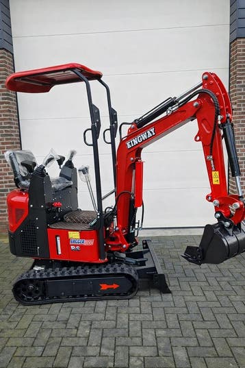 GRATUIT Livraison RAPIDE mini-pelle Kingway mini-excavatrice, Verzenden, Graafmachine