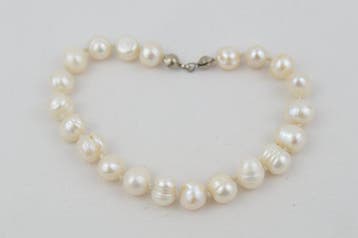 Perle - Perles deau douce blanches fines et de grande